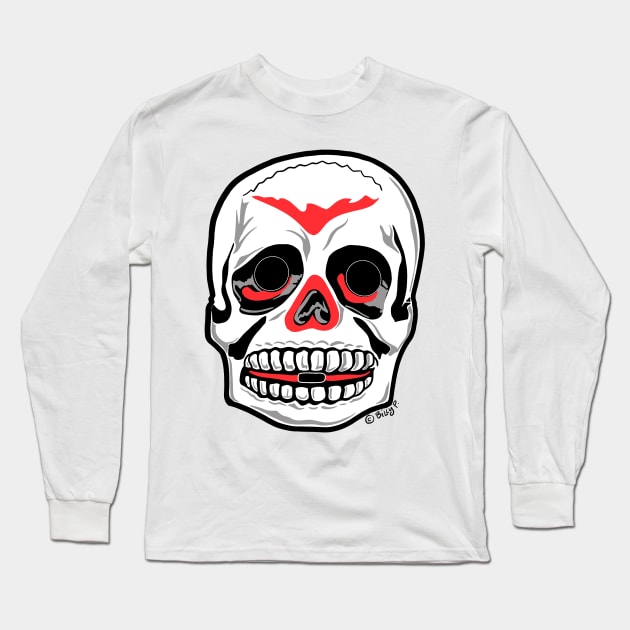 Ben Cooper Skull Long Sleeve T-Shirt by The Ghost In You